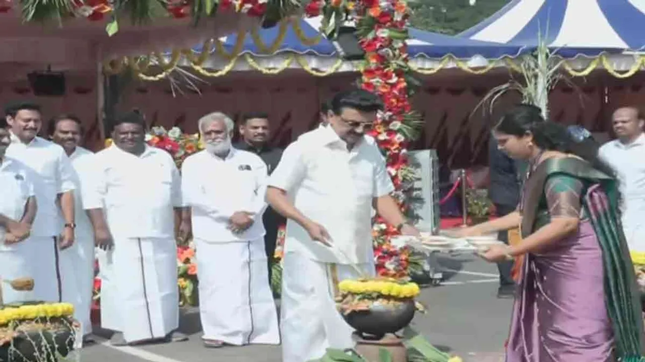  Chief Minister participates in Samathuva Pongal at the Secretariat Photograph: (pongal) 