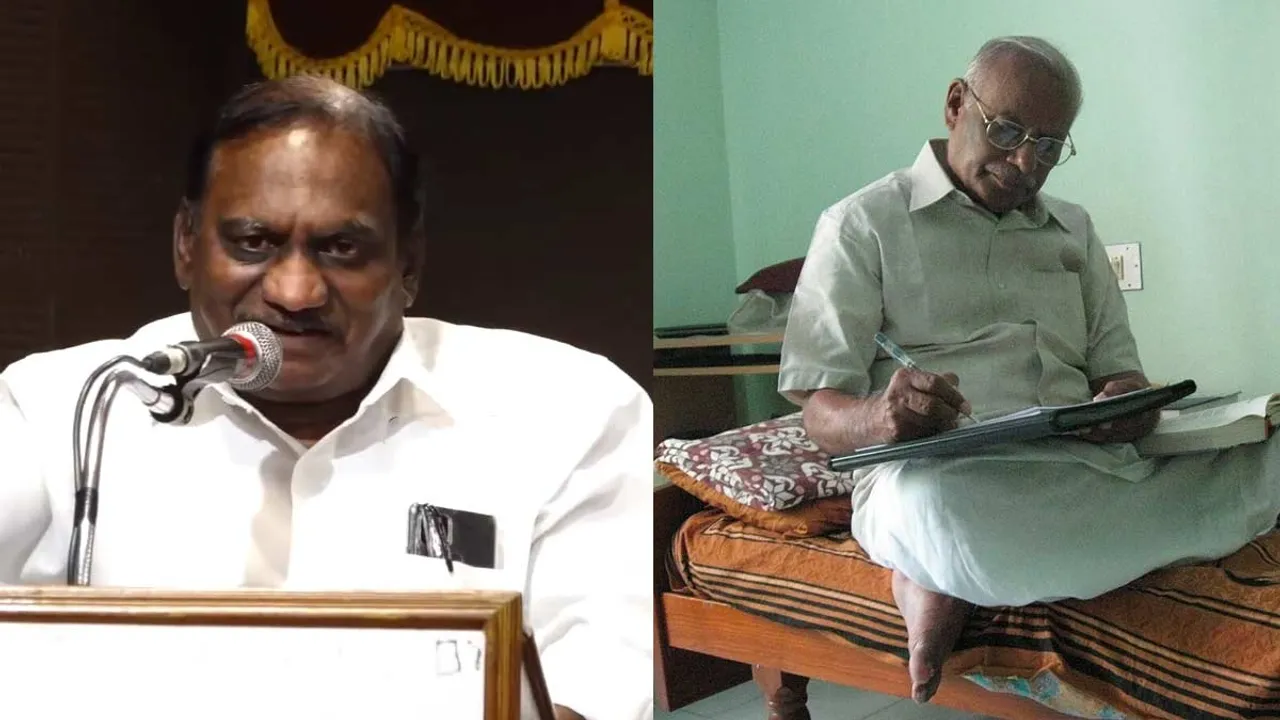  Poet aarur TamilNadan to receive 'Shilpi' award Photograph: (kovai) 
