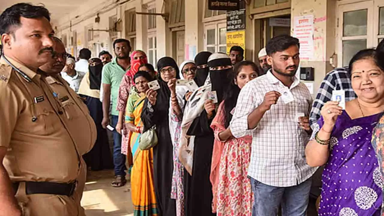  Voting underway in full swing at Maharashtra local body elections 