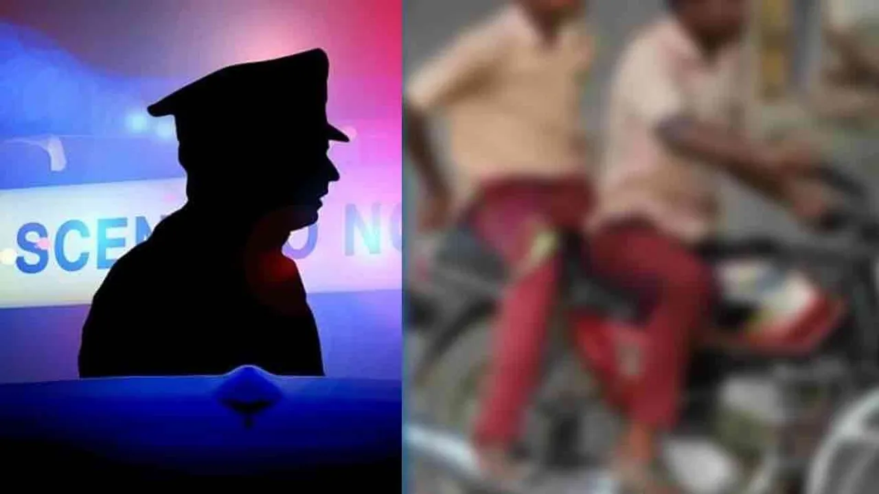  One person lose after being hit by a bike driven by a school student - Police investigating Photograph: (police) 