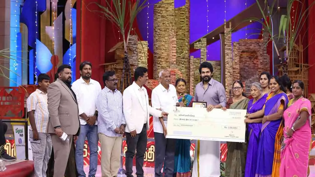  Actor Karthi honours farmers with awards for Farmer Awards 2026 
