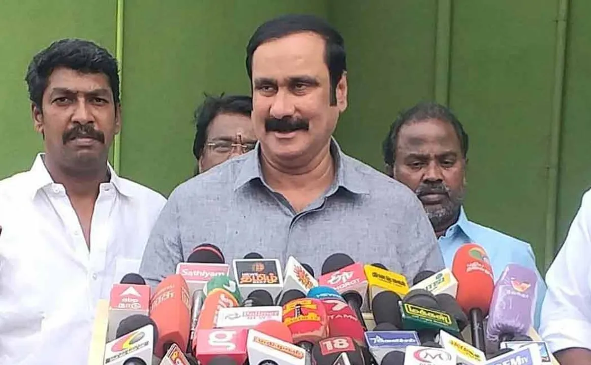  Anbumani alleges DMK government has achieved success only in selling liquor 