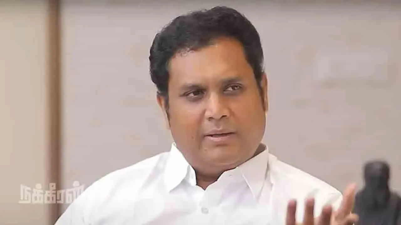  திமுக அரசின்  திட்டங்கள் மீது  ஸ்டிக்கர் ஓட்டும் அதிமுக!  -அமைச்சர் டி.ஆர்.பி.ராஜா காட்டம்!