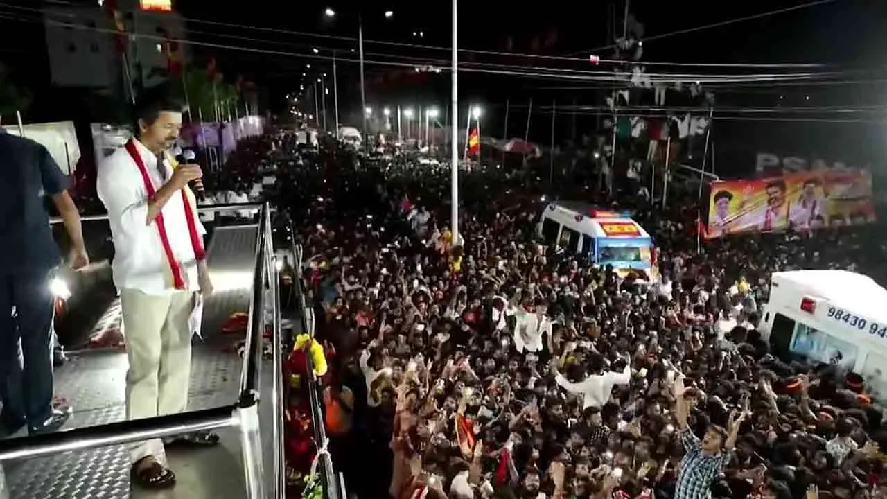  Source says cbi add TVK leader Vijay's name in the chargesheet at Karur stampede incident 