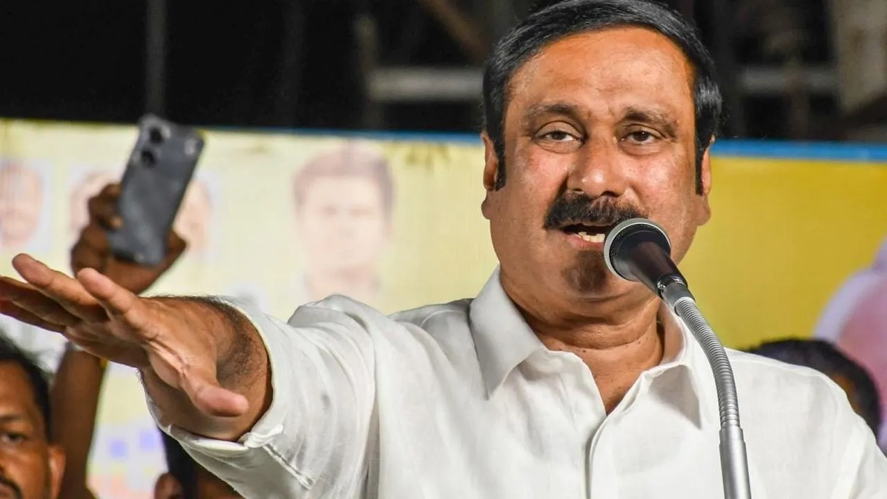  'The DMK government read a lie in the name of the Governor's address!' - Anbumani Photograph: (pmk) 