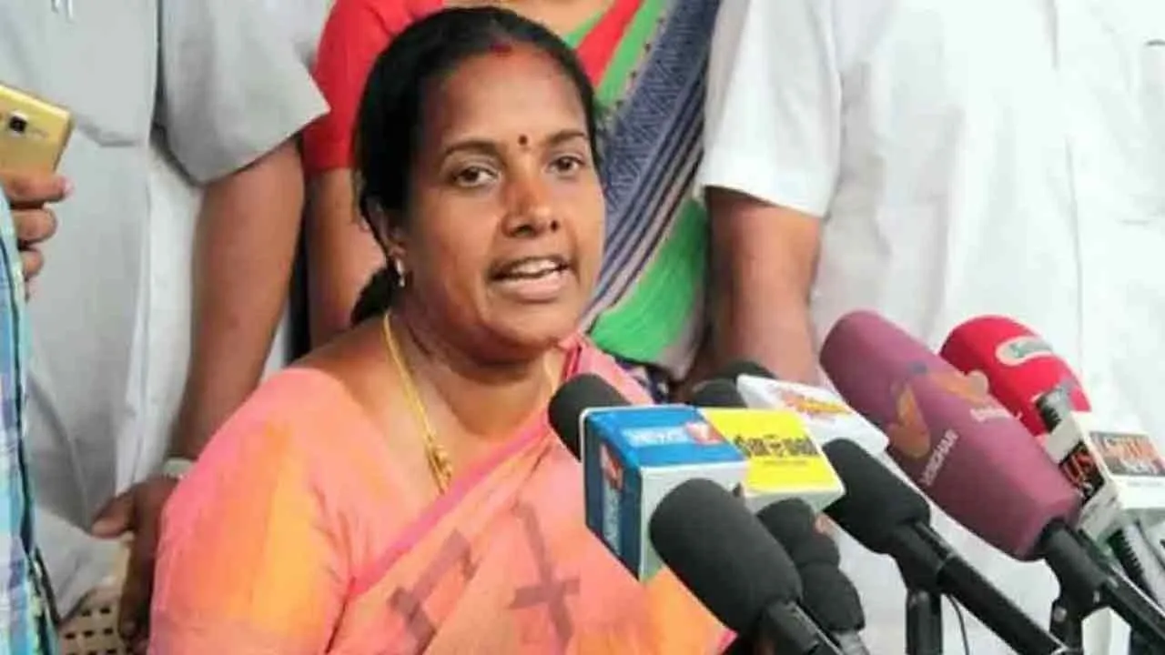  'This proves DMK's intentions' - Vanathi Srinivasan interview Photograph: (bjp) 
