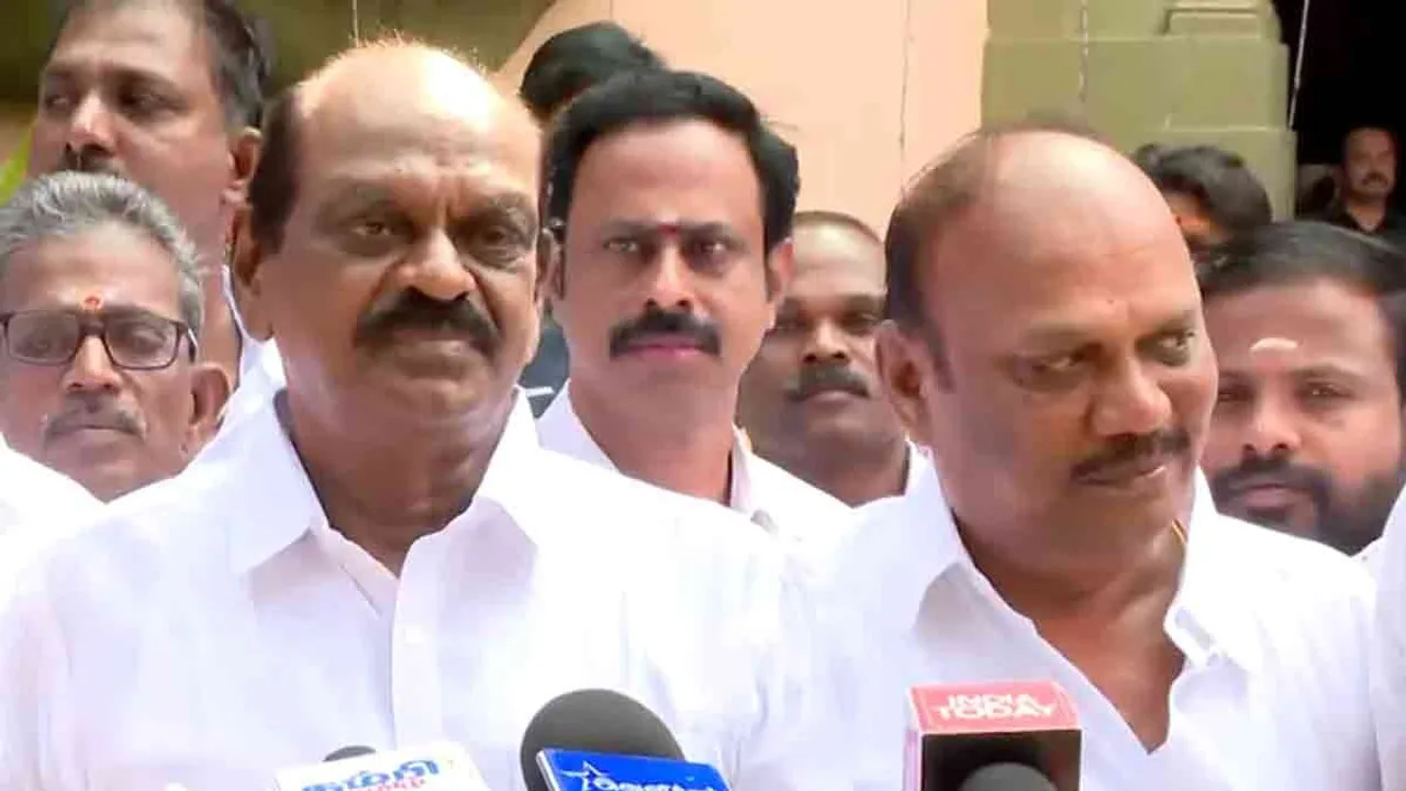  'Why I joined DMK..' - Vaithilingam lists the reasons Photograph: (dmk) 