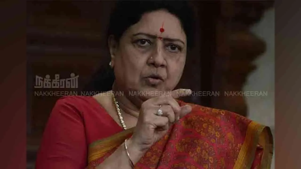  “இறுதி மூச்சு உள்ளவரைத் தீய சக்தி தி.மு.க.வை எதிர்ப்பதுதான் எனது நிலைப்பாடு” - சசிகலா திட்டவட்டம்!