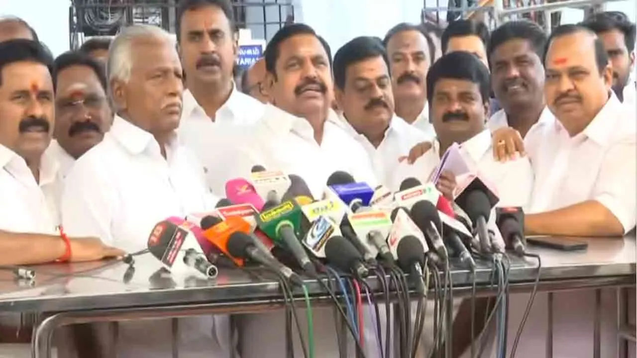  Edappadi Palaniswami walks out of the tamilnadu assembly 