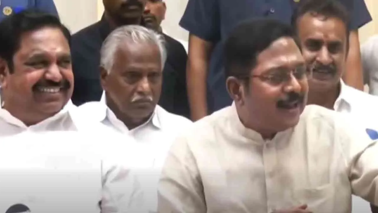  “நாங்கள் பார்த்த உடனே சேர்ந்து விட்டோம்... அவ்வளவுதான்” - டி.டி.வி. தினகரன் பேட்டி!