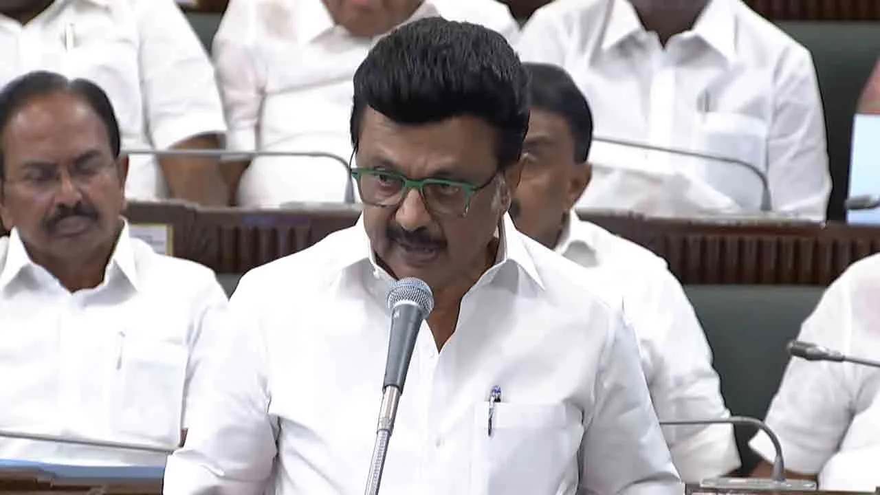  CM' MK stalin resolution against VBGRamG project 