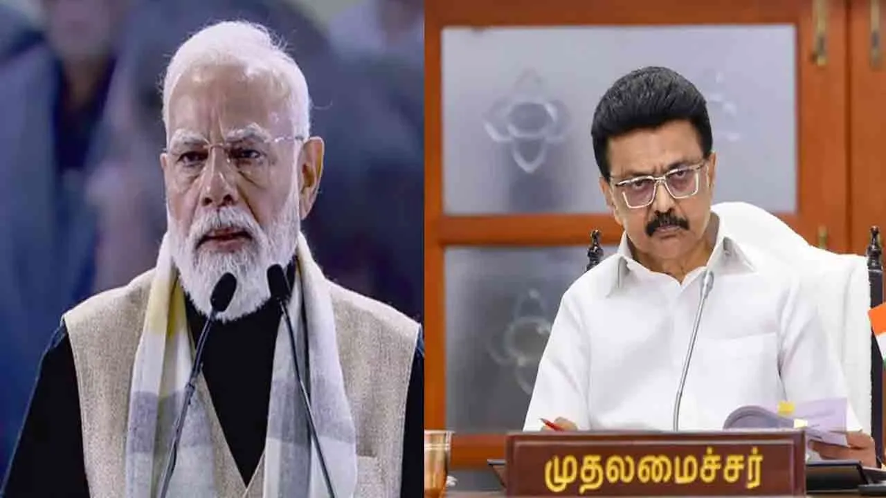  Chief Minister M.K. Stalin's response Pm modi Tamil Nadu will always defeat the BJP alliance 