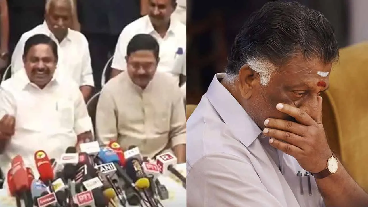  'This is a decision taken from above... Look at the OPS situation...' explains Pudumadam Haleem Photograph: (politics) 