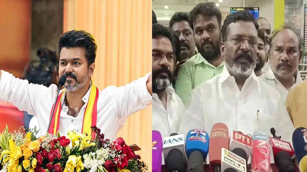  Thirumavalavan's criticism TVK Vijay 
