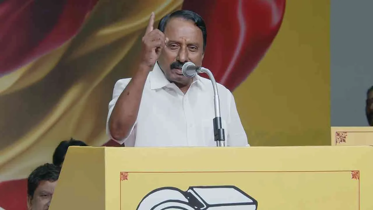  Sengottaiyan's speech at the meeting of TVk executives led by Vijay 