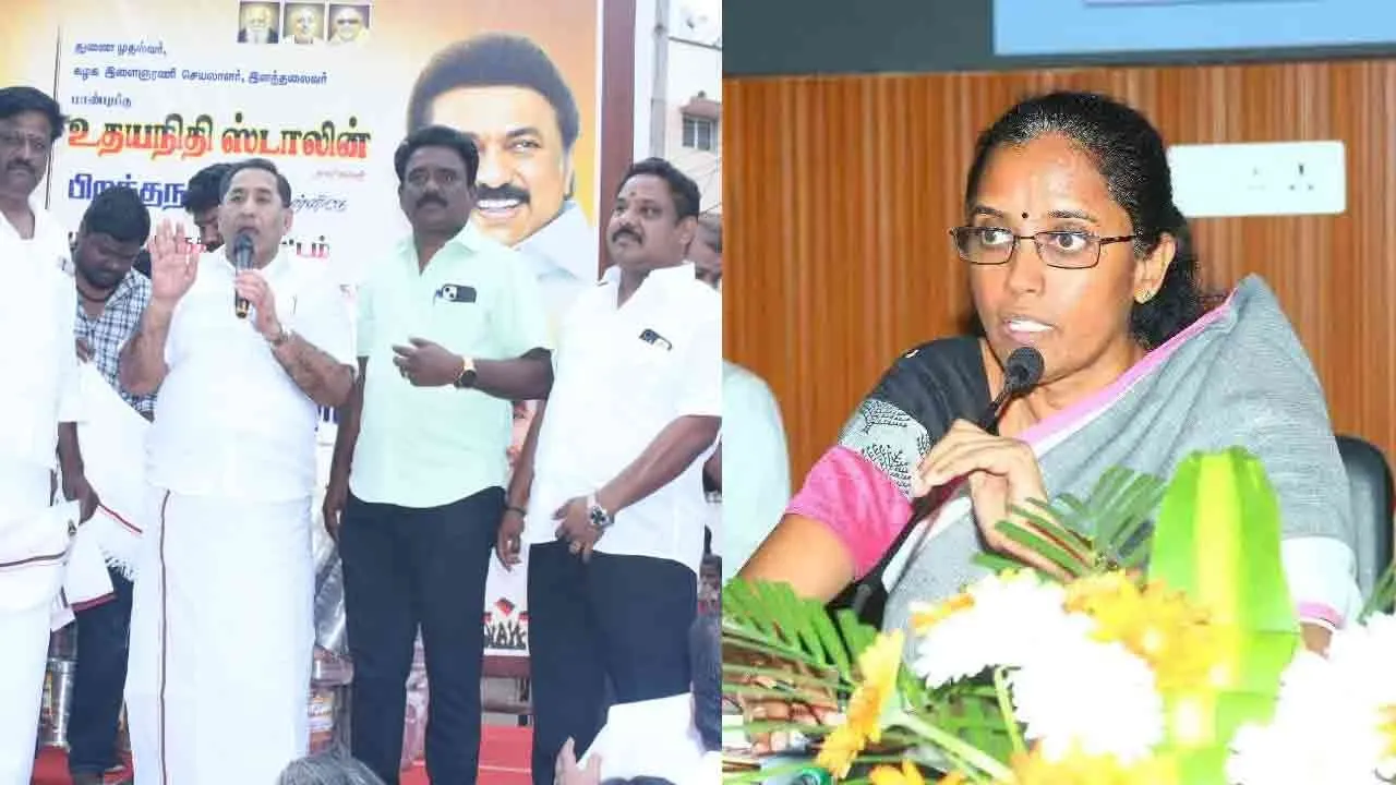  “தேவையில்லாமல் வம்புக்கு இழுக்கக்கூடாது” - திமுக எம்.எல்.ஏ.வை கடுமையாக சாடிய ஜோதிமணி எம்.பி.!