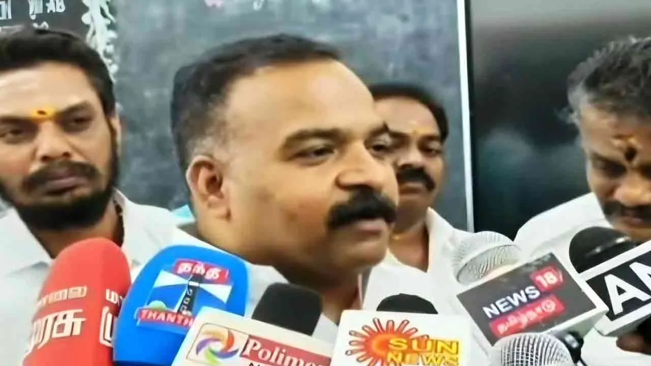  Congress MP Manickam Tagoor said The time for friendly parties to be silent is over 