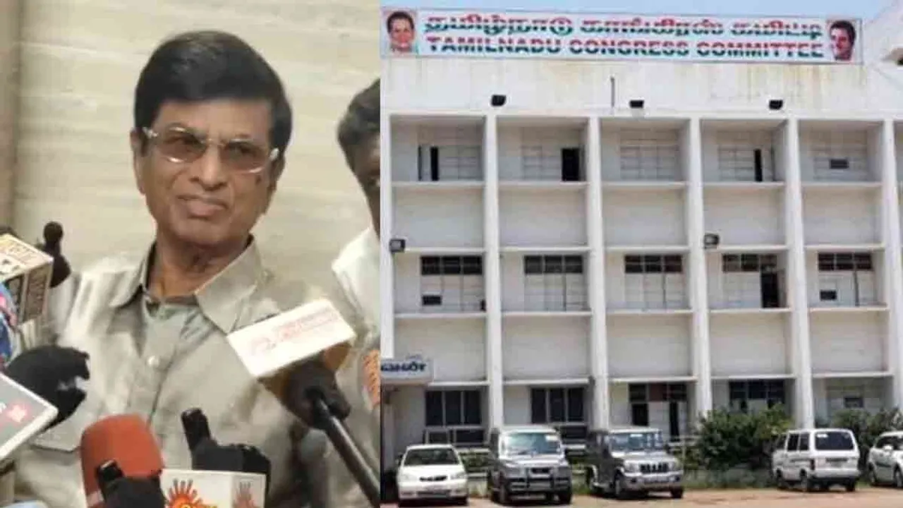  'Tvk will give power to the fading Congress' - Director S.A. Chandrasekhar Interview Photograph: (vijay) 