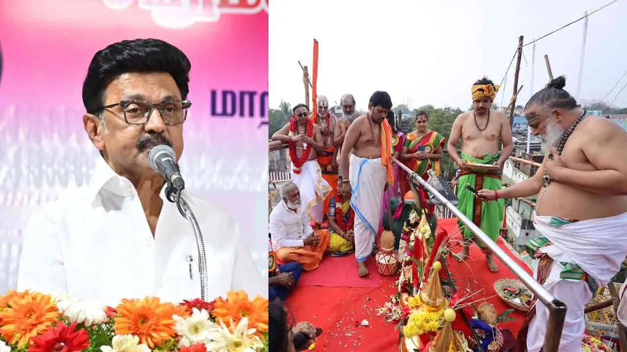  “மதவாத அரசியல் செய்வோர்க்குத் தமிழ்நாட்டில் இடமில்லை” - முதல்வர் மு.க. ஸ்டாலின்!