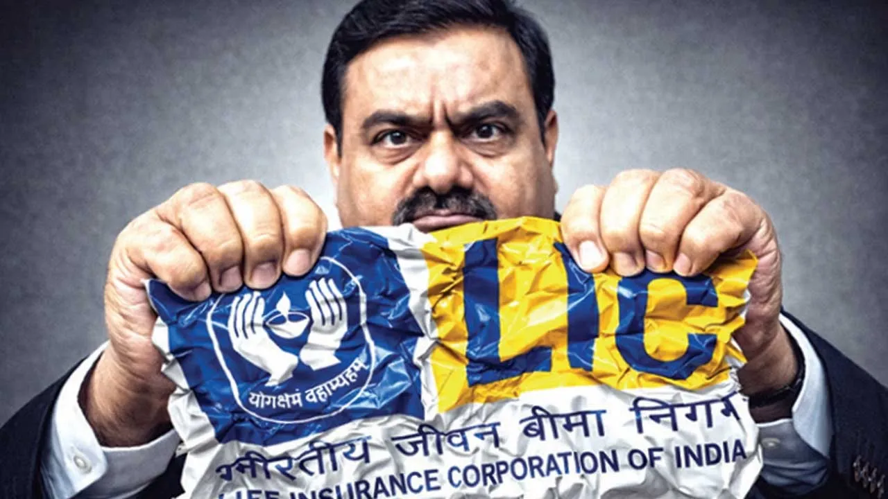  அதானியால் அடி வாங்கிய எல்.ஐ.சி!