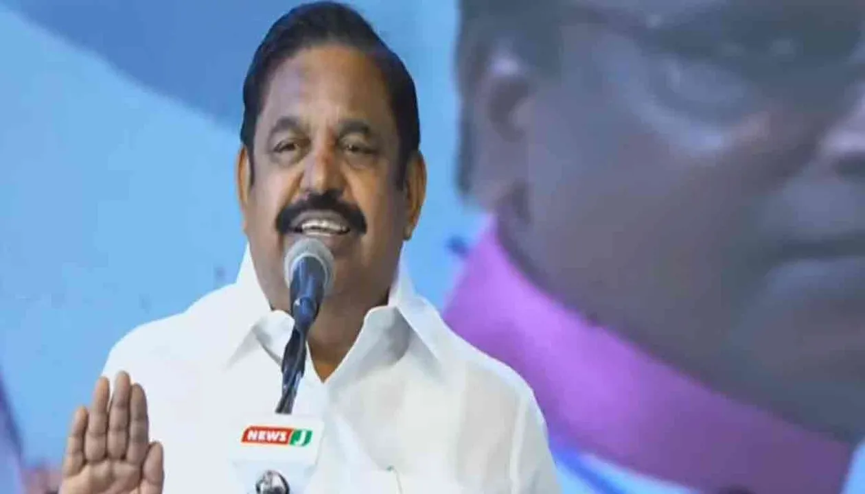  'DMK's office is in Delhi' - Edappadi Palaniswami's speech Photograph: (ADMK) 