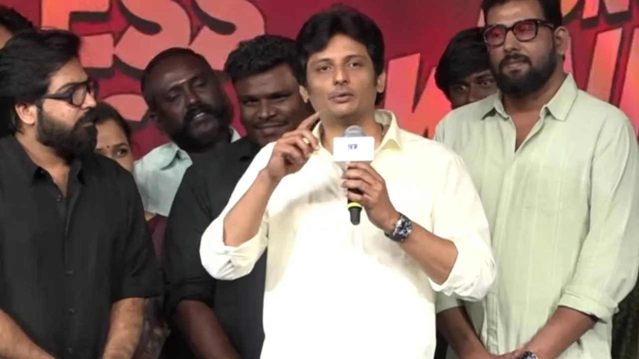  ஷூட்டிங்கில் நடந்த நெகிழ்ச்சி தருணம்; கண்கலங்கியபடி பகிர்ந்த் ஜீவா