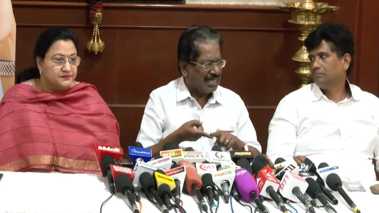  'Edappadi Palaniswami was not the one who established that relationship' - Interview with T.K.S. Ilangovan Photograph: (dmk) 