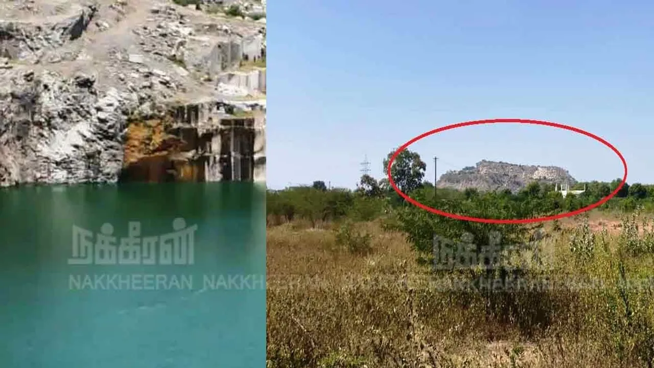  'Bottomless chasms caused by quarries' - Virudhunagar remains fearless of earthquakes! Photograph: (virudhunagar) 