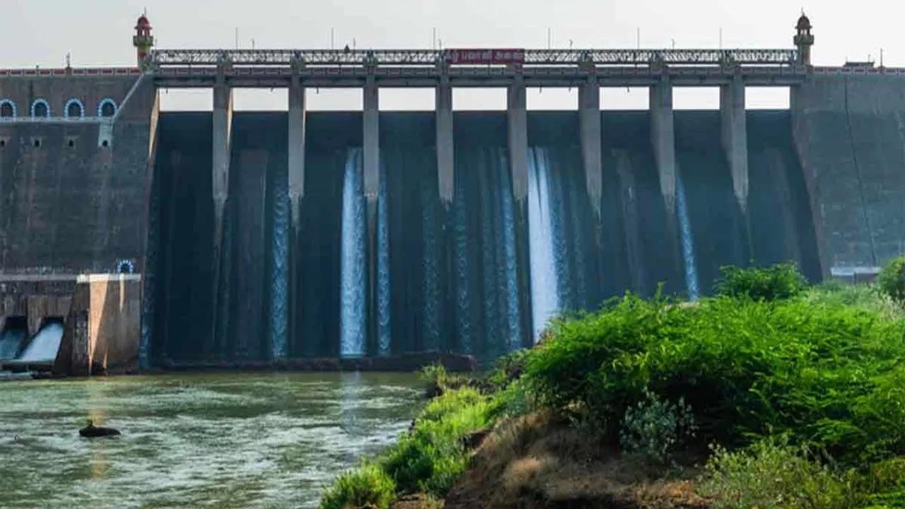  The water level of Bhavanisagar Dam is falling Photograph: (erode) 