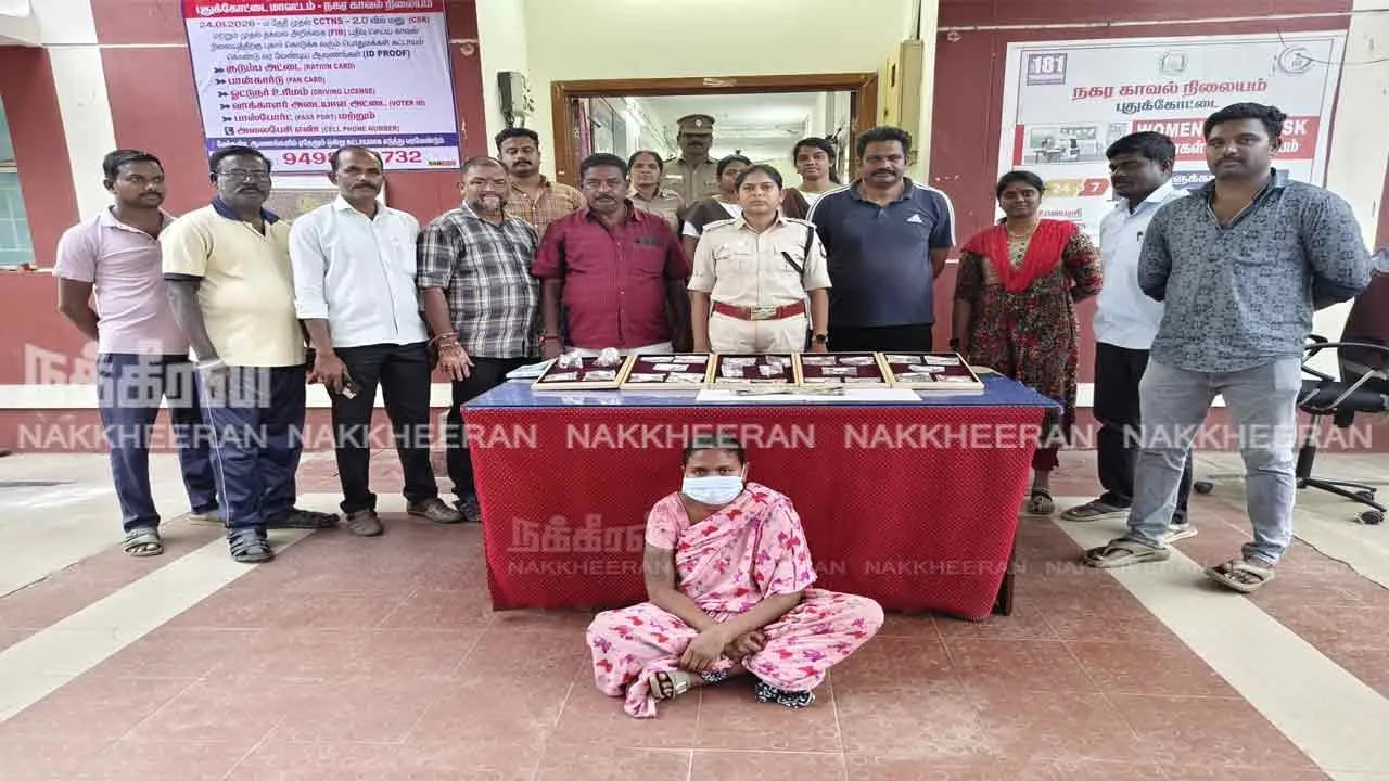  பெண் தலைமைக் காவலர் வீட்டில் திருட்டு; ஜார்க்கண்ட் மாநில பெண் கைது!