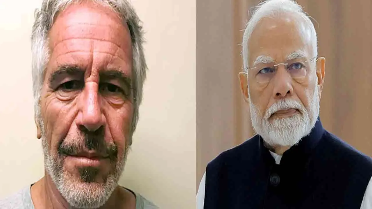  congress notice in Parliament at Prime Minister Modi's name in Epstein files 