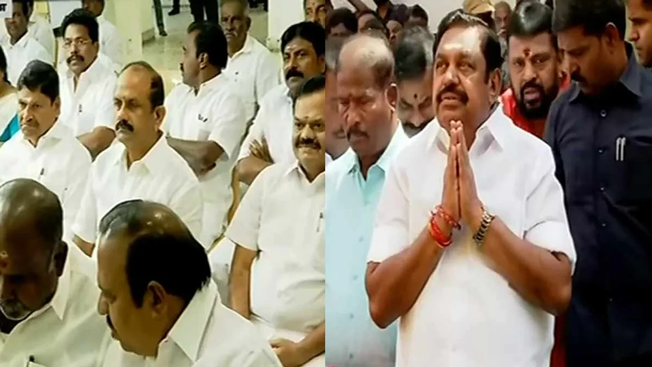  Approaching elections - Edappadi consultation Photograph: (admk) 