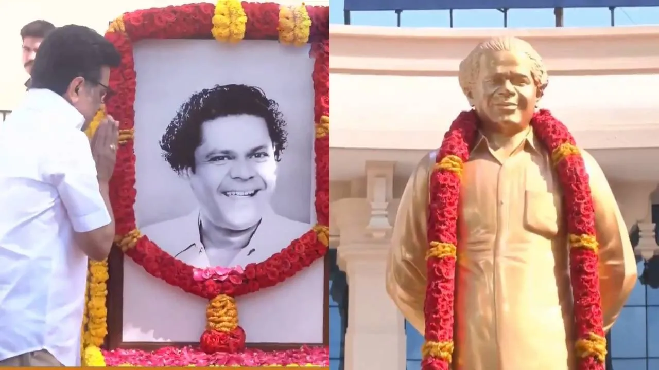  என்.எஸ்.கே. சிலை முதல்வர் ஸ்டாலினால் திறந்து வைப்பு!