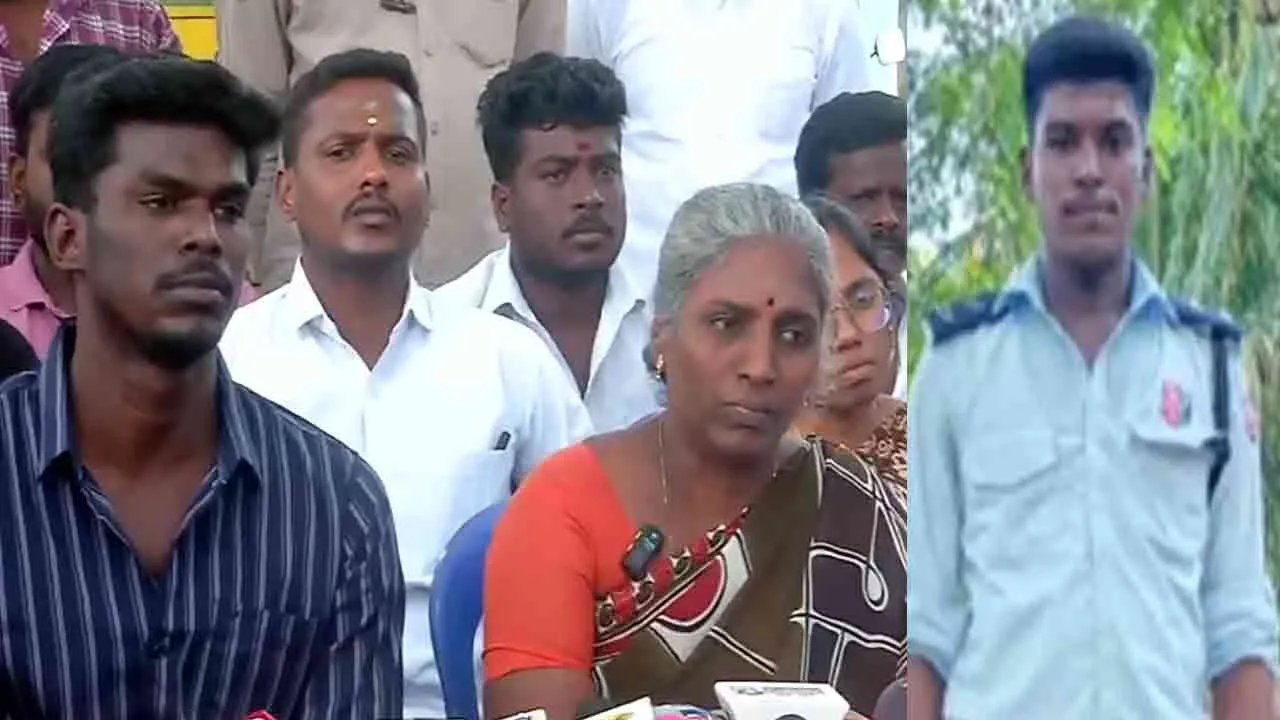  “போலீசாருக்கு பாடம் புகட்டியே ஆக வேண்டும்” - மடப்புரம் காவலாளி அஜித்குமார் தாயார் பேட்டி!