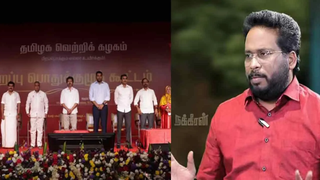  'Groupism in tvk...' says Trichy Surya Photograph: (trichy surya) 