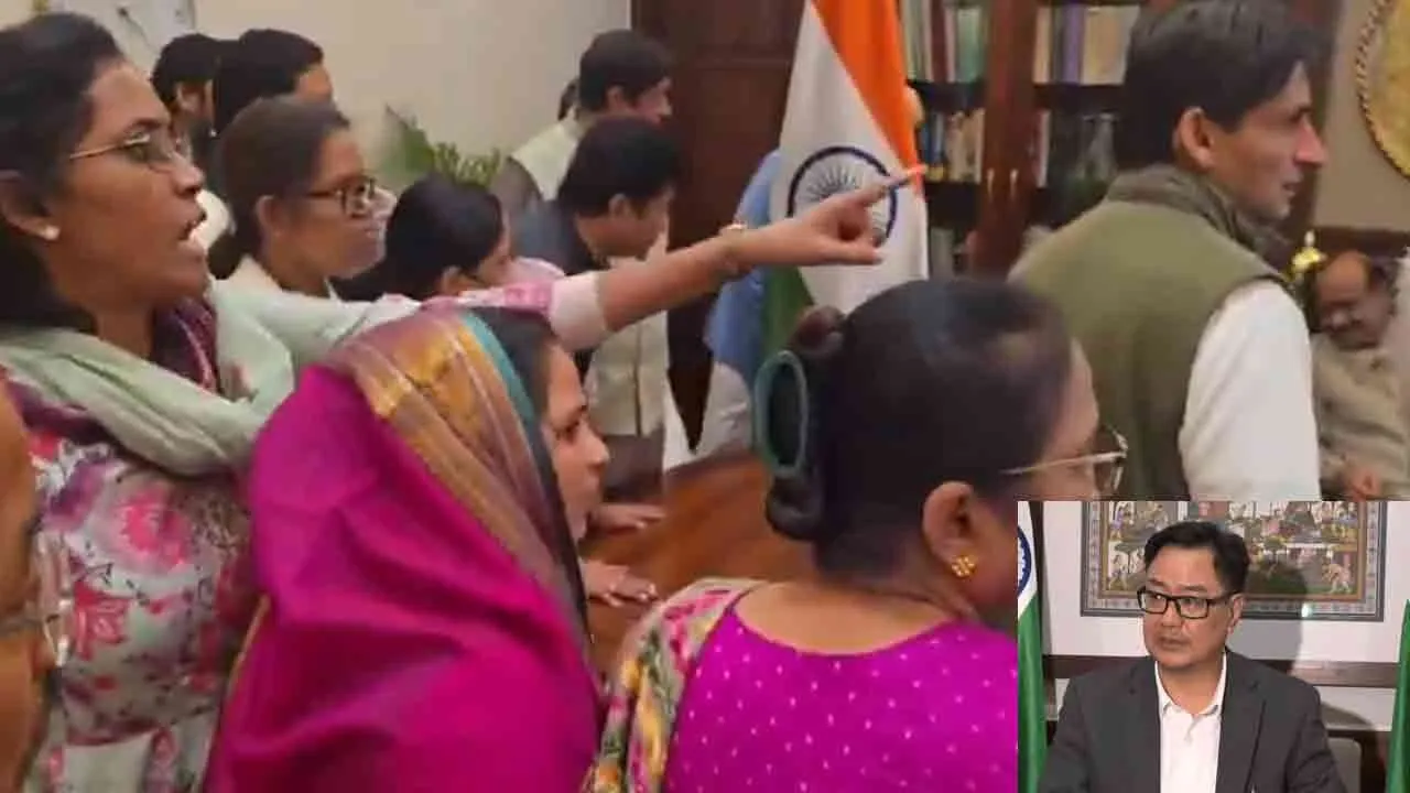  மீண்டும் வீடியோ வெளியிட்ட மத்திய அமைச்சர் கிரண் ரிஜிஜு!