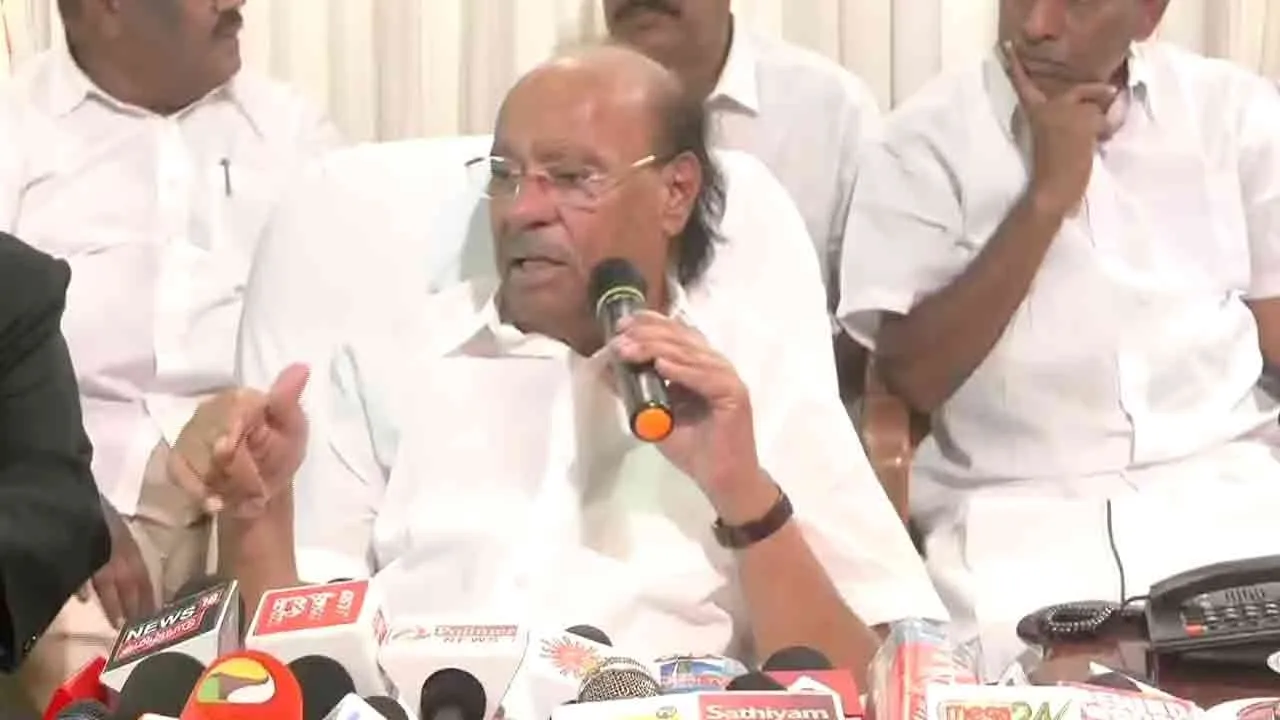  “என்னை அரசியலிலிருந்து ஒழித்துவிட வேண்டும் என்று எதை எதையோ பேசுகிறார்கள்” - ராமதாஸ் பேட்டி!