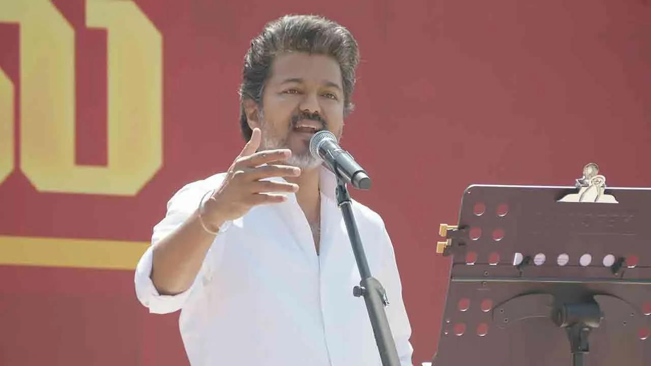  Vijay challenges DMK and AIADMK! 