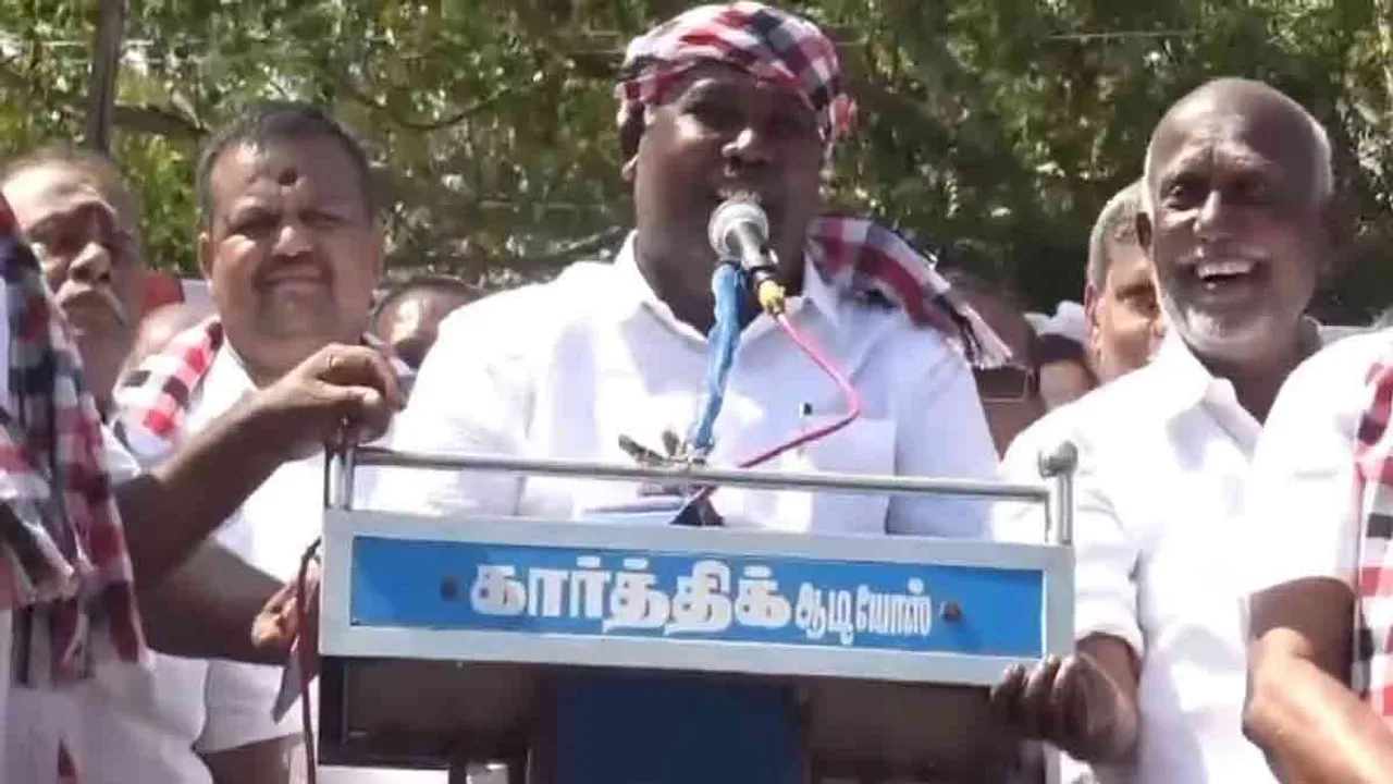  ''My Raja...Shivaji was impressed by Stalin's acting'' - R.P.Udayakumar's speech Photograph: (admk) 