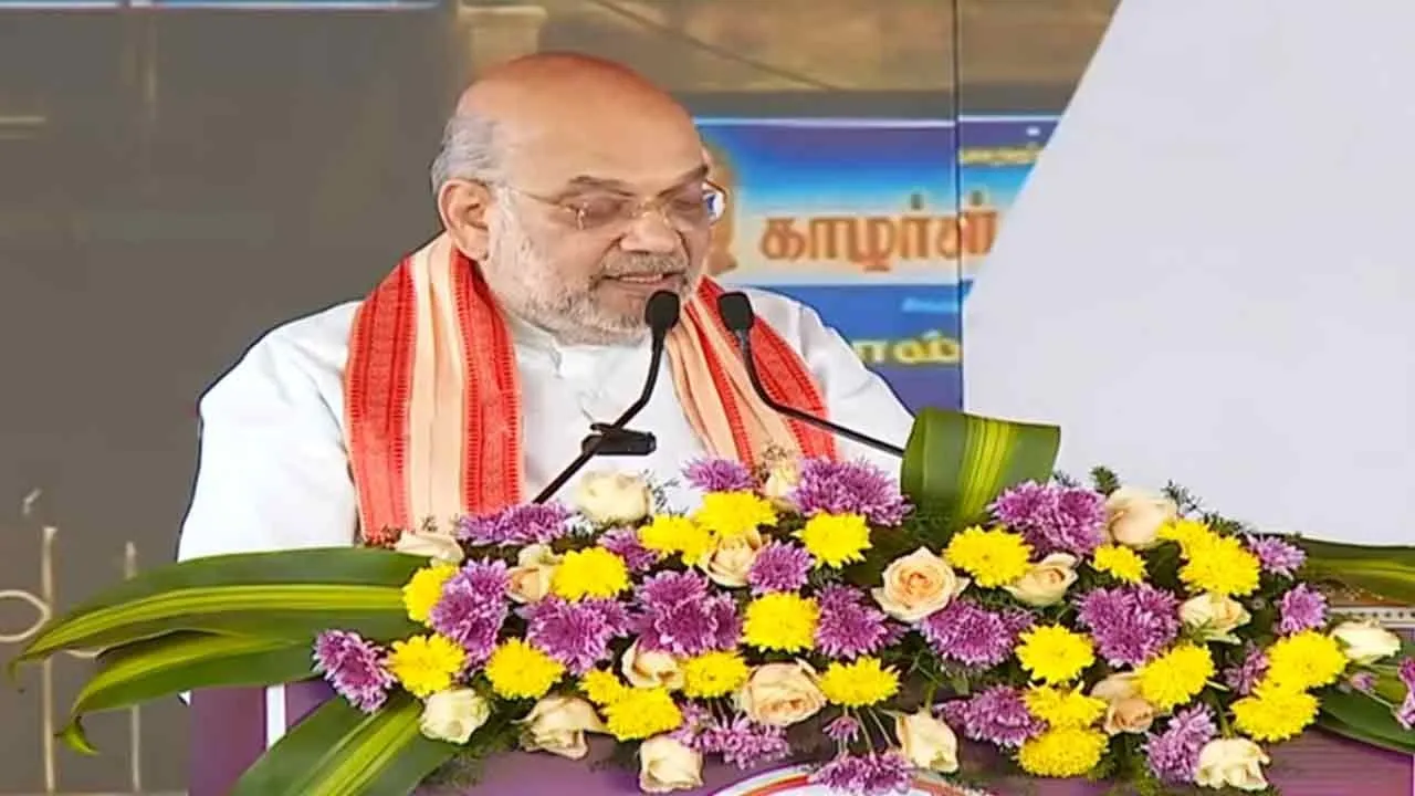  Amit Shah's speech in Karaikal for assembly election 