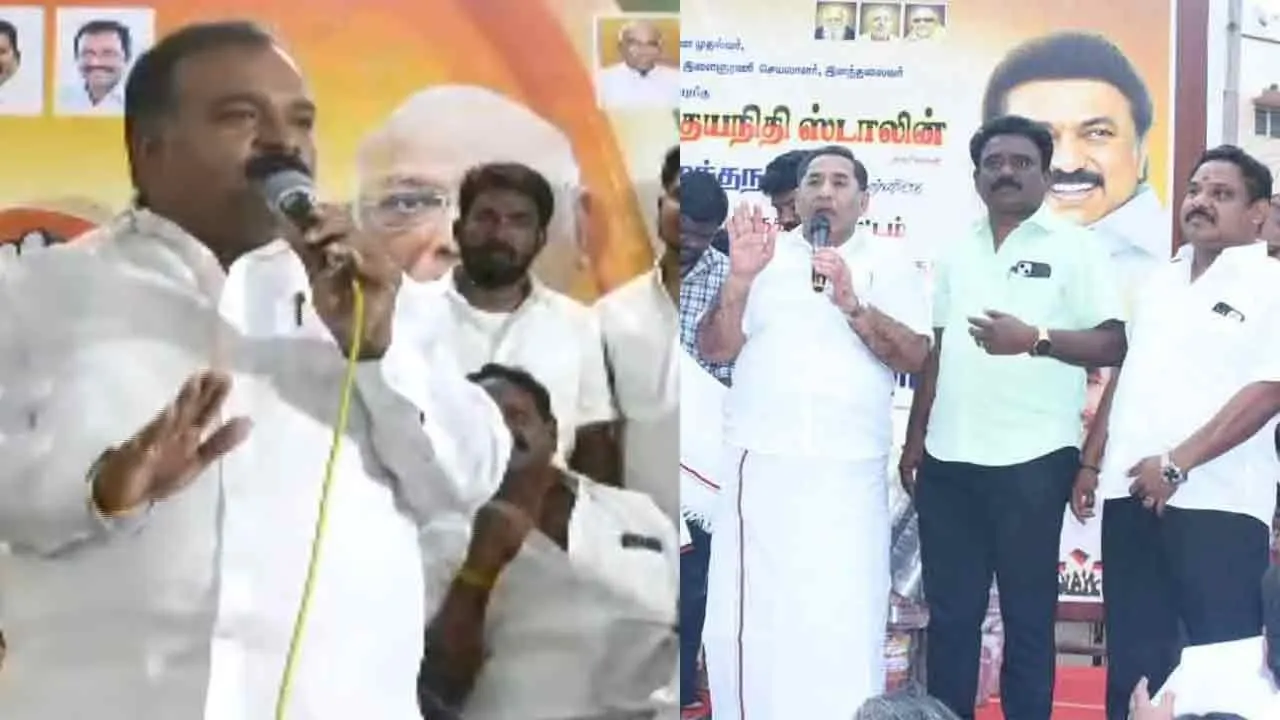  “தளபதி மீது நடவடிக்கை எடுக்காதது மிகப்பெரிய வருத்தத்தைத் தருகிறது” -  மாணிக்கம் தாகூர் எம்.பி. பேச்சு!