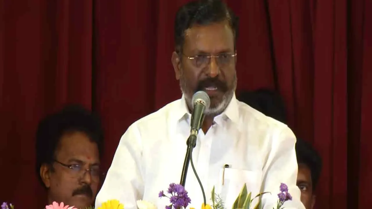  Thirumavalavan indirectly criticizes Vijay 