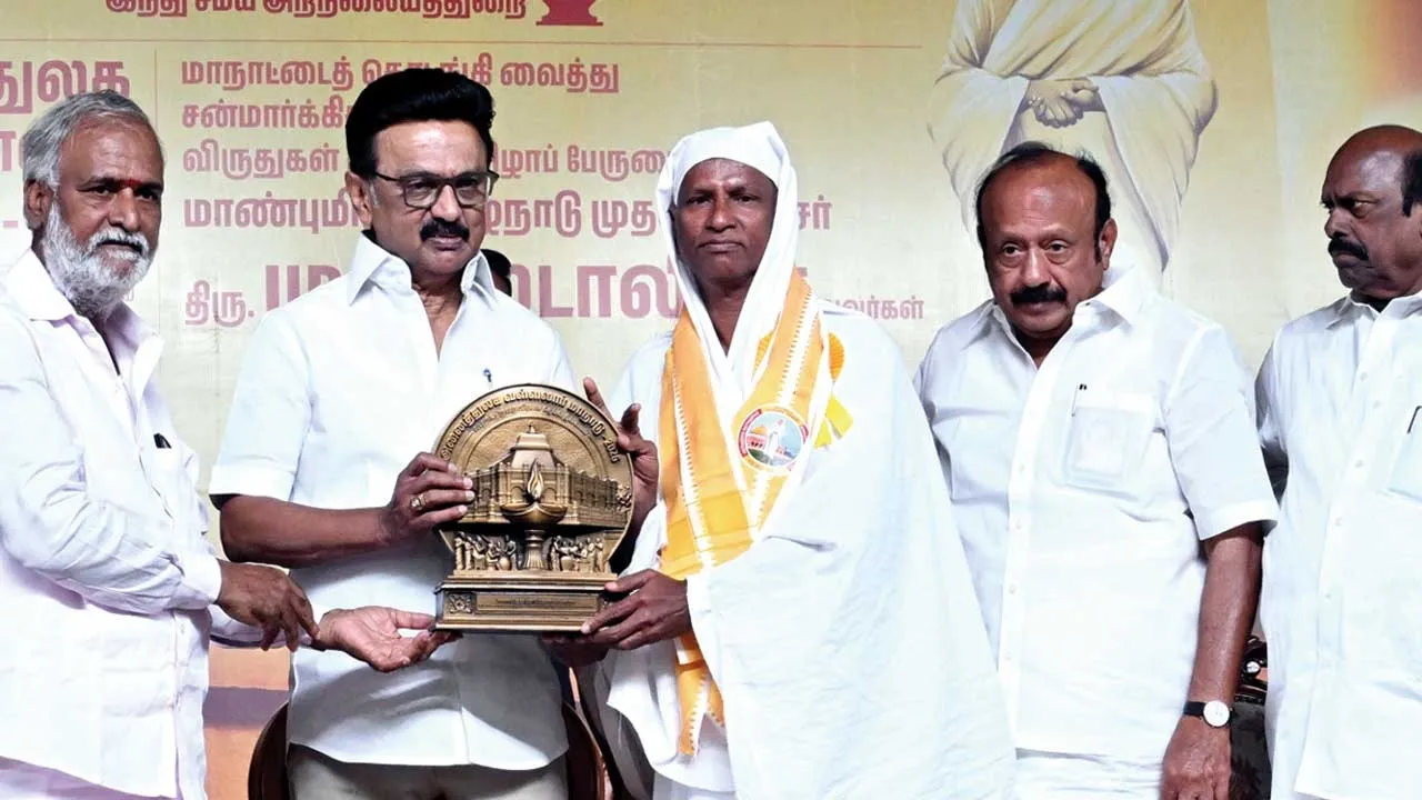  வள்ளலார் வழியில் திராவிட மாடல் அரசு!-முதல்வர் பெருமிதம்!