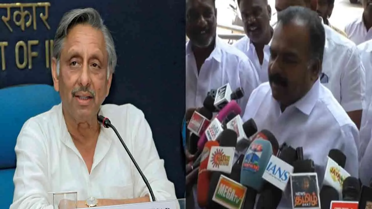  Manickam Thakur gets angry for Senior Congress leader mani shankar praises DMK 