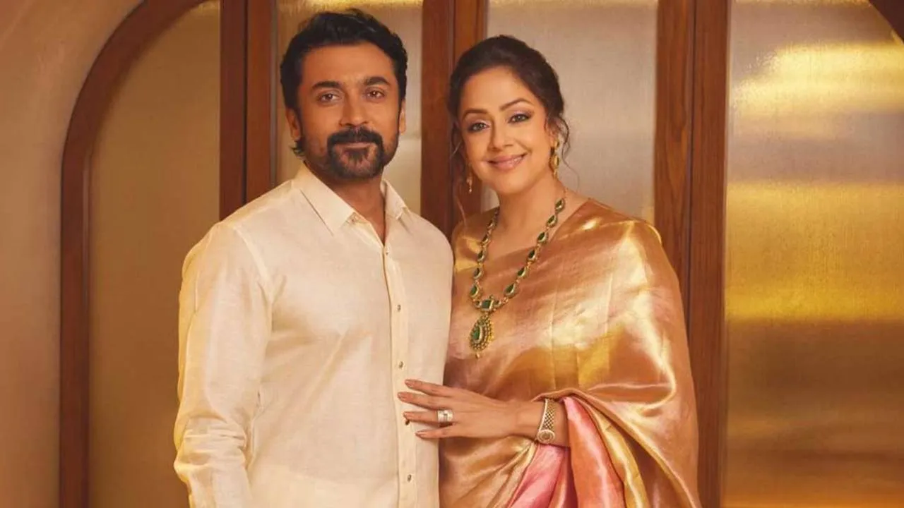  சூர்யா - ஜோதிகாவின் வாழ்த்து பெற்ற இளம் நடிகை!