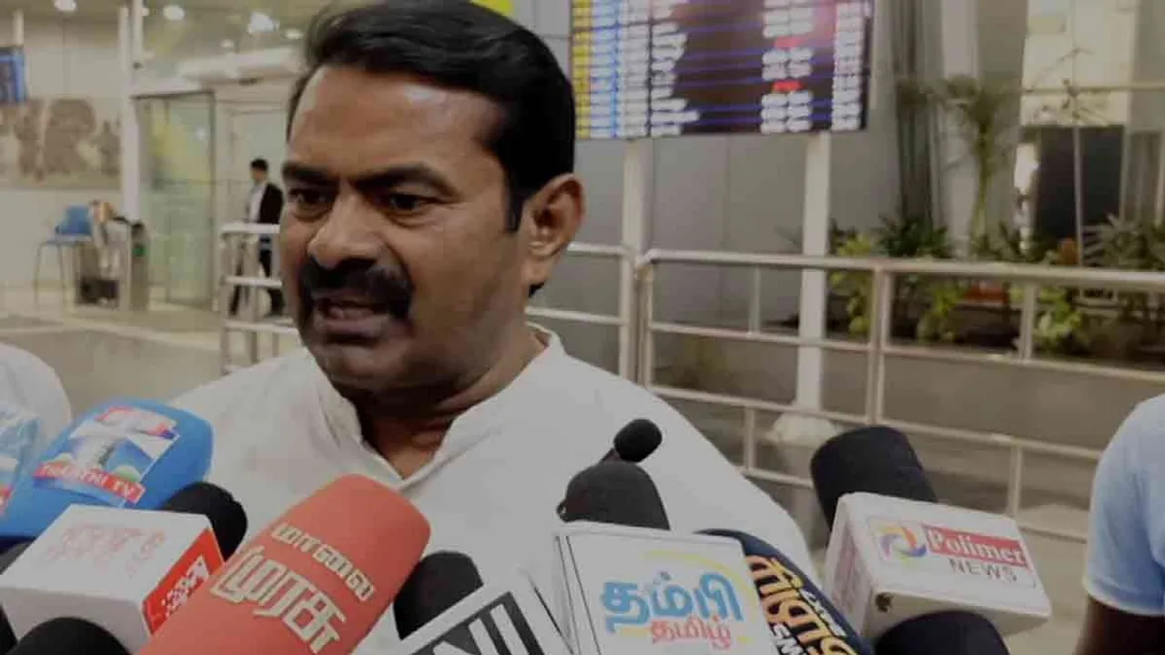  'If you ask a question, you should just answer it, not say you are opposed' - Seeman interview Photograph: (ntk) 