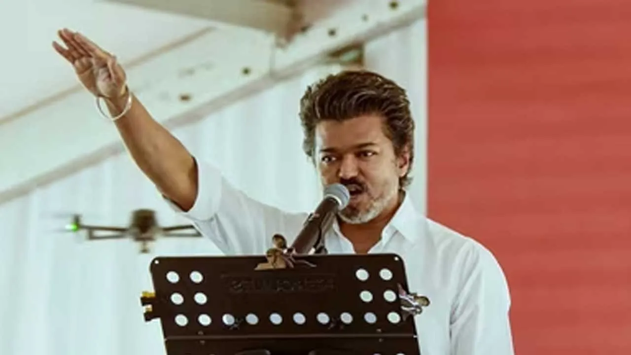  Vijay's Jimbalika politics will not be valid - Pudumadam Haleem says Photograph: (tvk) 