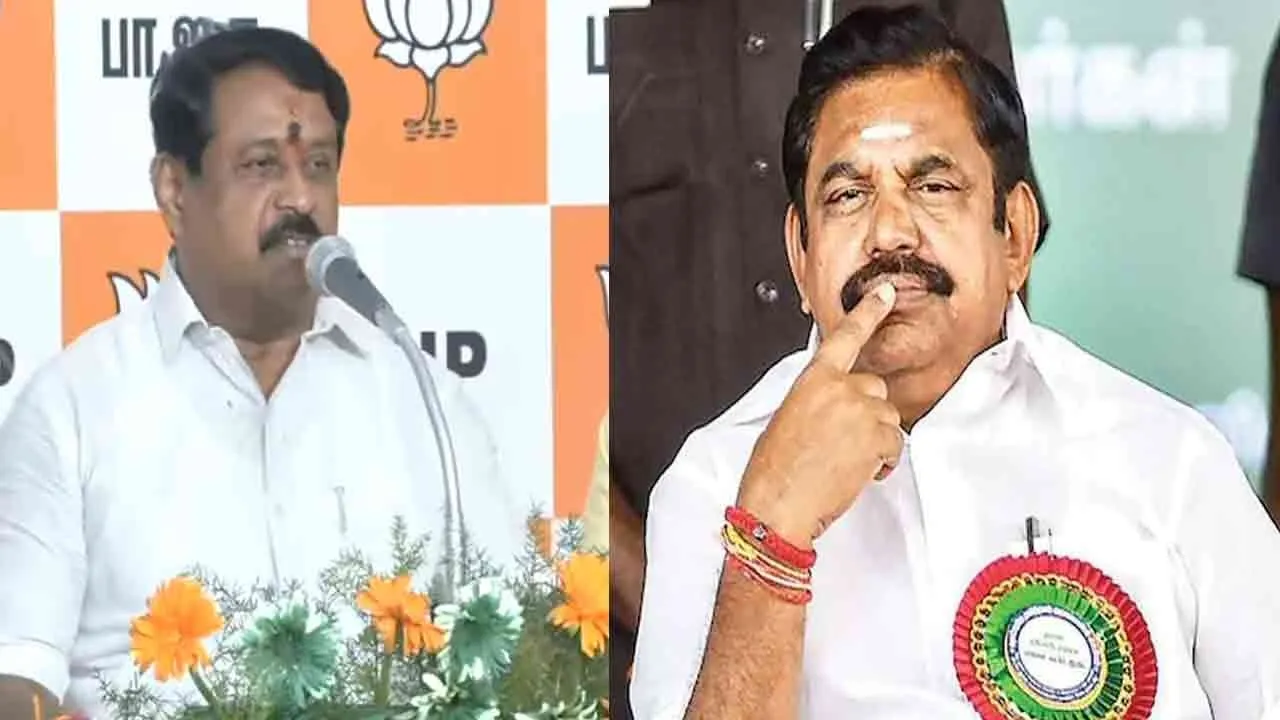  AIADMK shocked by Nainar Nagendran's speech on Participation in the government 