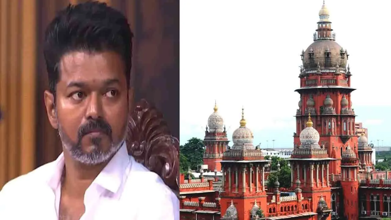  Judges questions TVK a petition challenging the guidelines set government for political meetings 