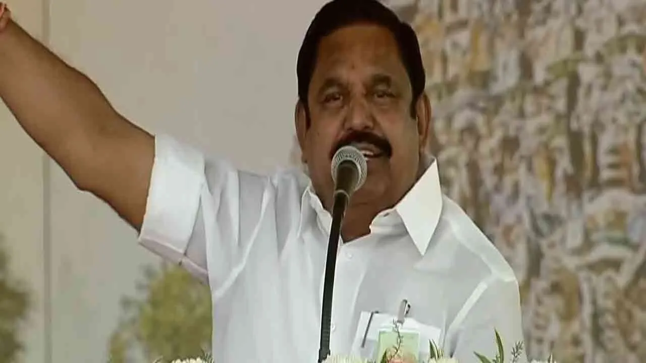  Edappadi Palaniswami spoke harshly DMK is the only party that is corrupt in the air 